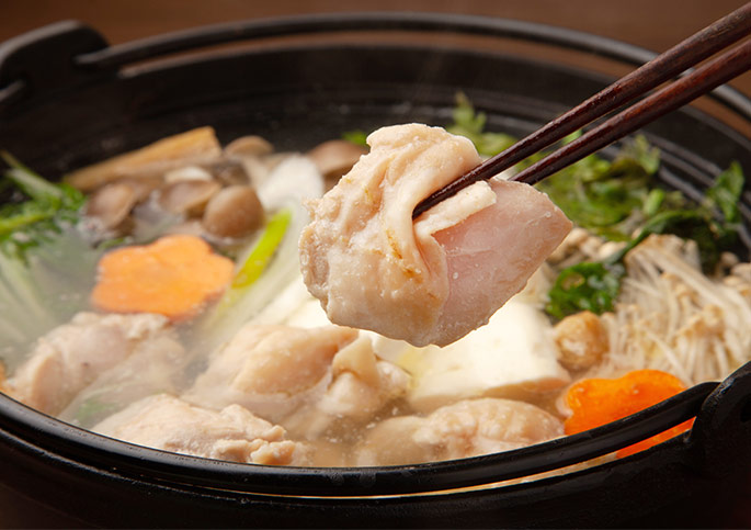 地鶏鍋コース